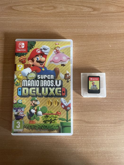 New Super Mario Bros U Deluxe - Jogo Nintendo Switch