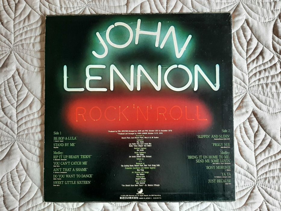 John Lennon - Rock´n`Roll - Japão - Vinil LP Beatles