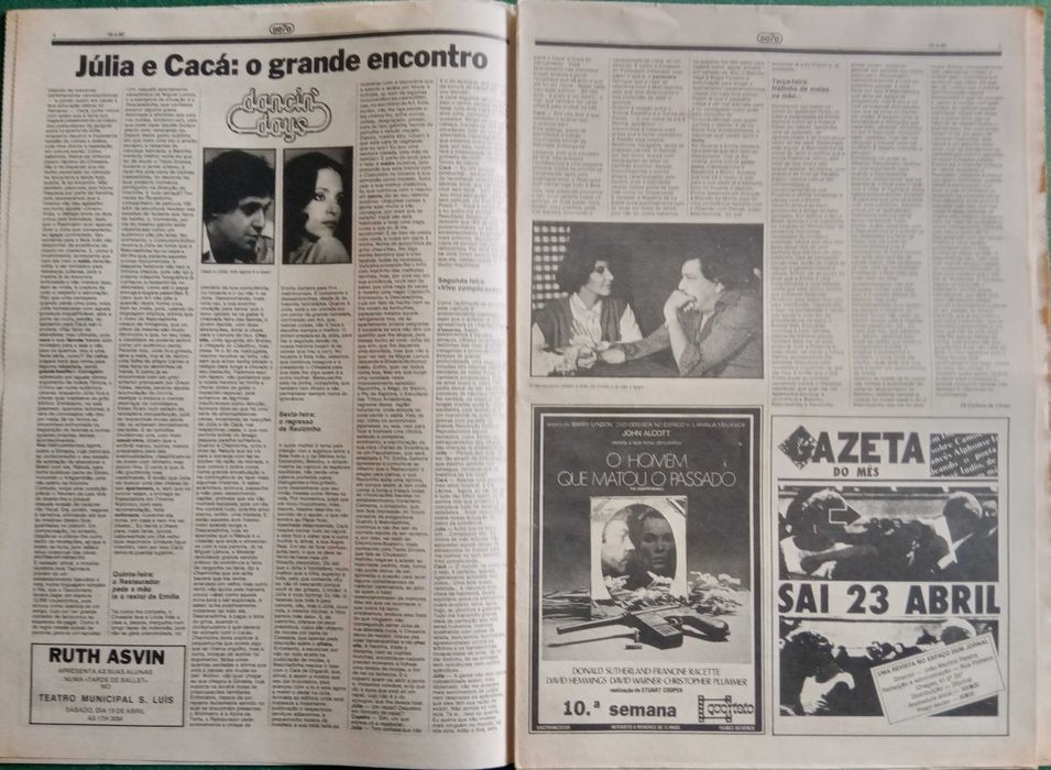 José Afonso	- - -		Se7e - nr. 97	- - - - -	Jornal