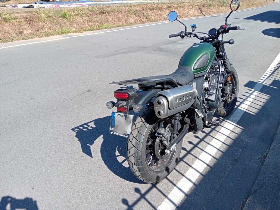 Rack traseiro suporte top case honda Cl 500