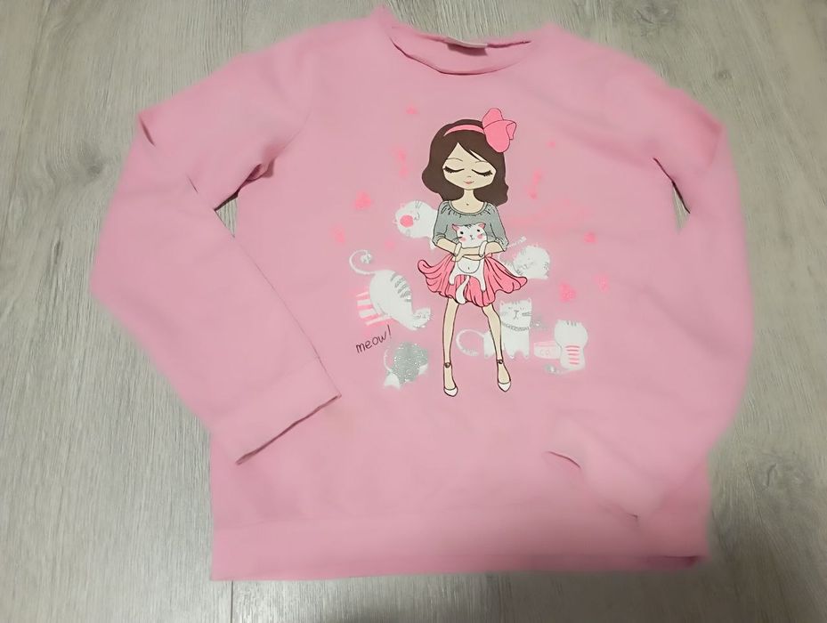 Рожева кофтинка для дівчинки
