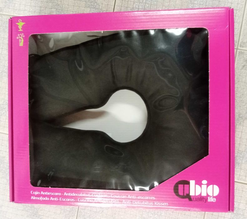 Almofada Coxim anti-escaras (antiescaras) impermeável nova e em caixa
