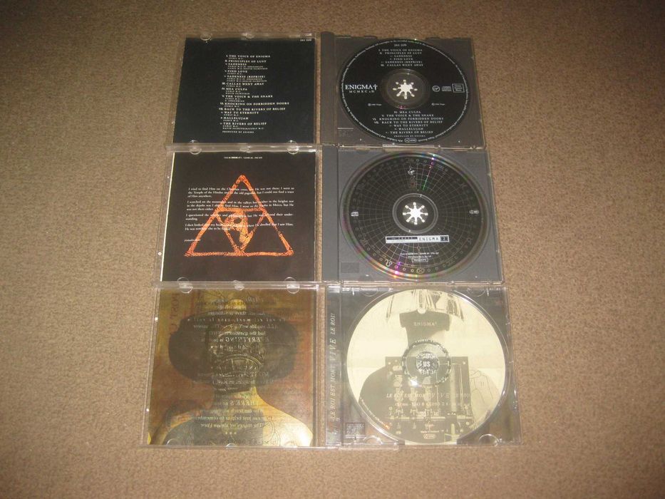 6 CDs dos "Enigma"