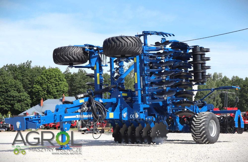 Brona talerzowa ciągana AGRIMET MULTICAT 5m Rolmako U652 4 6 8m