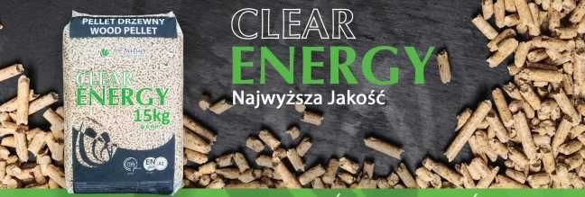 Pellet Clear Energy EN Plus A1/DIN Plus 6mm 15kg  BRAK TOWARU