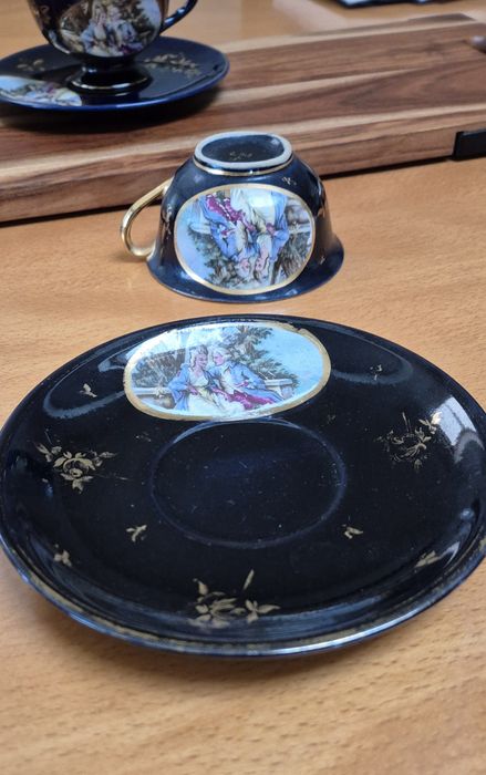 Chávena + pires Vintage