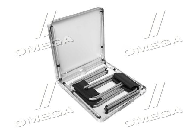 Стіл складаний 120*60 для пікніка, риболовлі + 4 стільці (комплект)