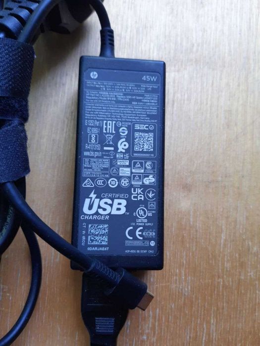 Блок живлення HP 45 w, 65w, 100w Type-C