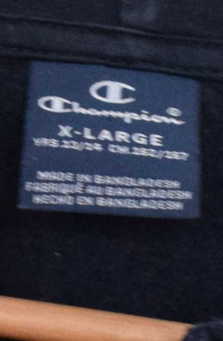 Champion granatowa bluza z kapturem 164 / 168 r. 13 - 14 XS S