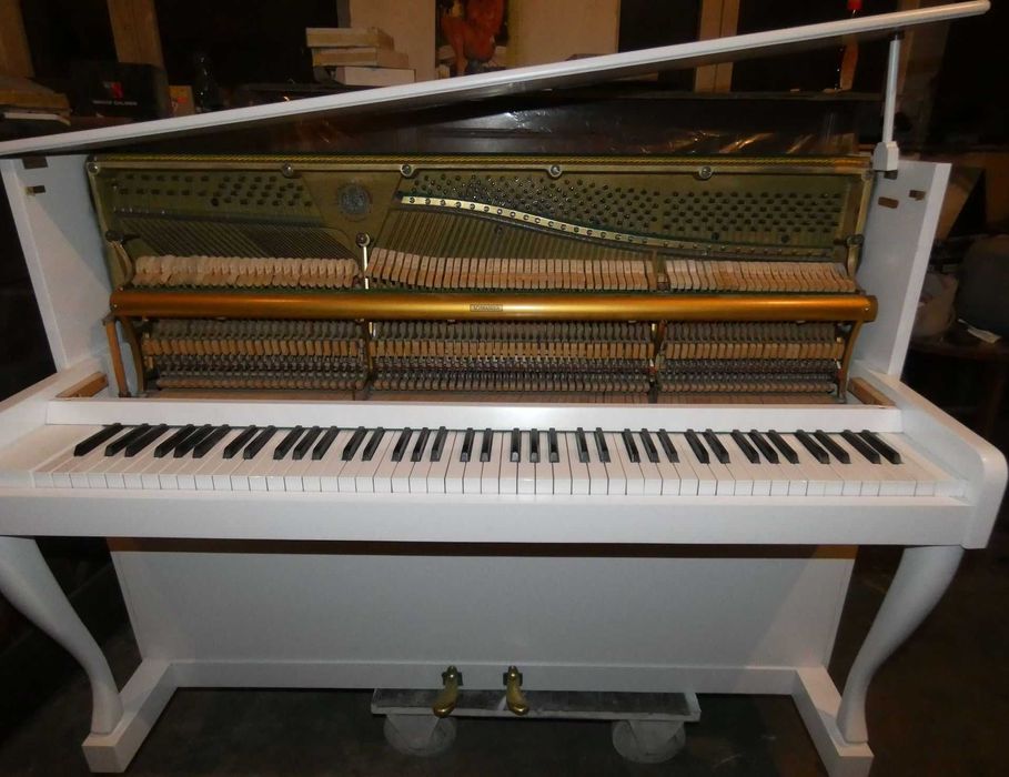Pianino białe Nystrom +transport+gwarancja+strojenie