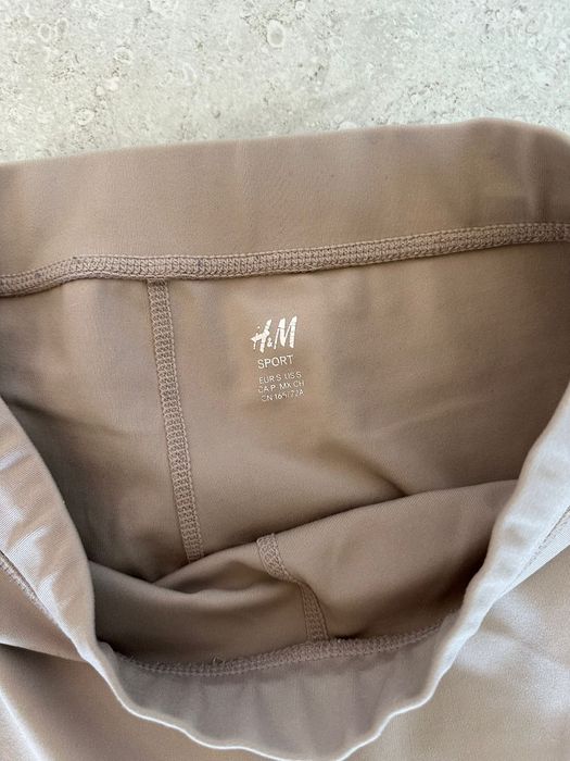 spodnie H&M kremowe S stan bardzo dobry