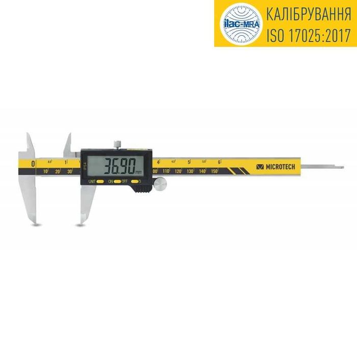 Штангенциркуль новый цифровой 150 мм,калибровка , Микротех