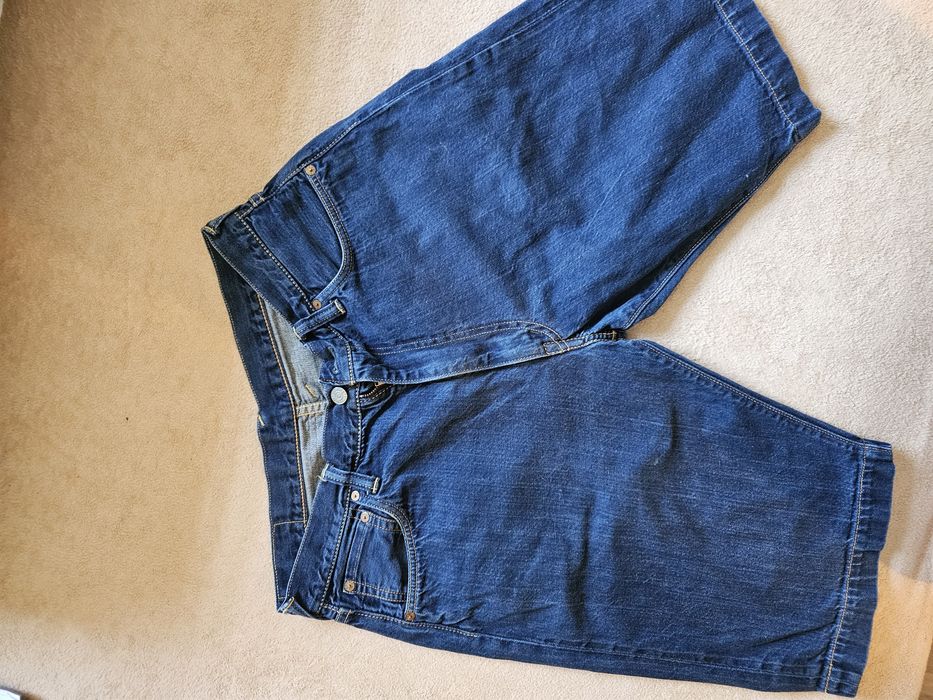 Evisu spodnie bermudy hip hop L