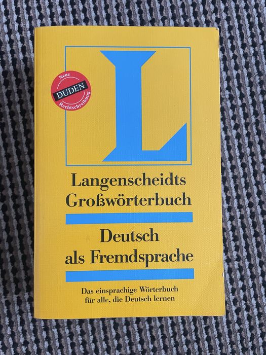 Slownik niemiecko niemiecki langenscheidts deutsch