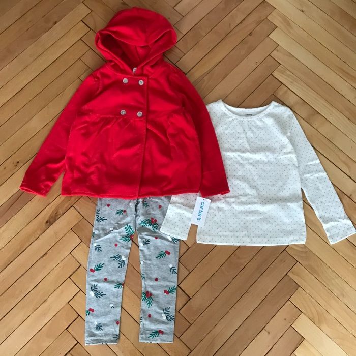 Костюм (боді+ штани+ жилетка) Carters Картерс тройка 1 - 5 роки