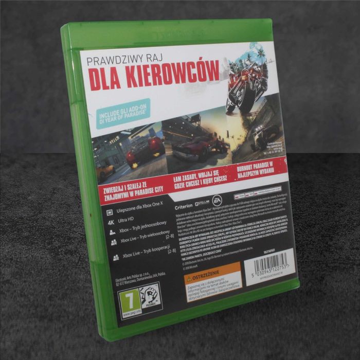 PL 5/5 Burnout Paradise Remastered Xbox One GameBAZA