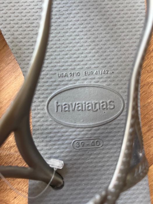 Havaianas com salto