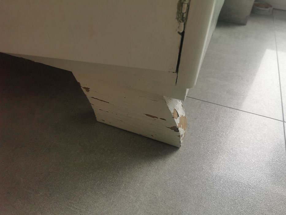 Toaletka komoda z lustrem