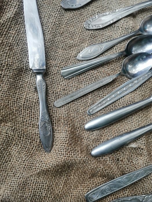 Ложки, виделки, ножі СРСР.  Вилки