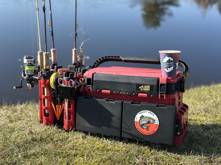 Skrzynka Meiho 7070 limitowany japonski kolor+pelny tuning Area Trout