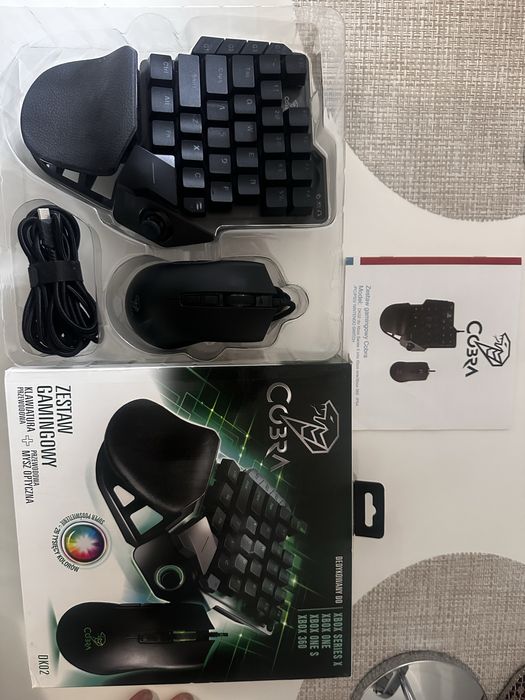 Zestaw gamingowy Cobra DK02