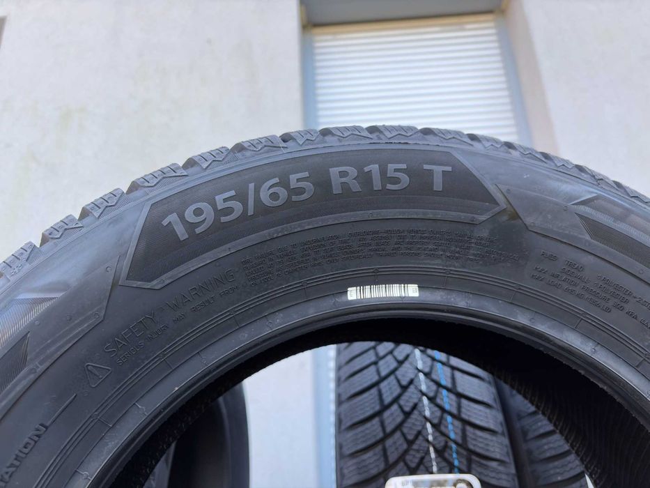 x4 zimowe 195/65R15 Barum Polaris 6 prod. 2025rok! 91T C,C,72db gwaran