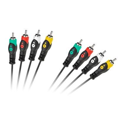 Kabel 4RCA-4RCA chinch 1.8m Cabletech