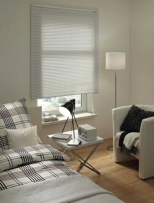 GARDINIA Żaluzja aluminiowa 60 x 130 cm biała