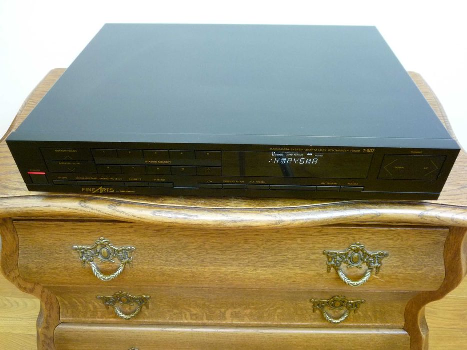 GRUNDIG T-907 Fine Arts tuner Vintage st. BDB Najwyższy Model