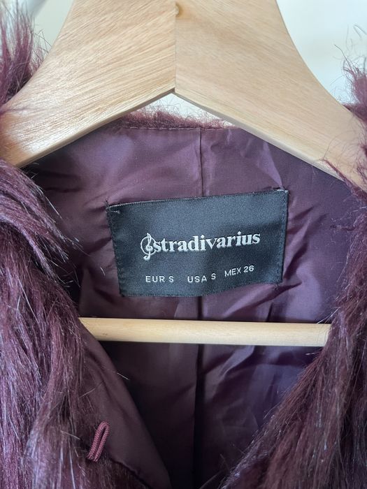 Casaco Roxo Stradivarius
