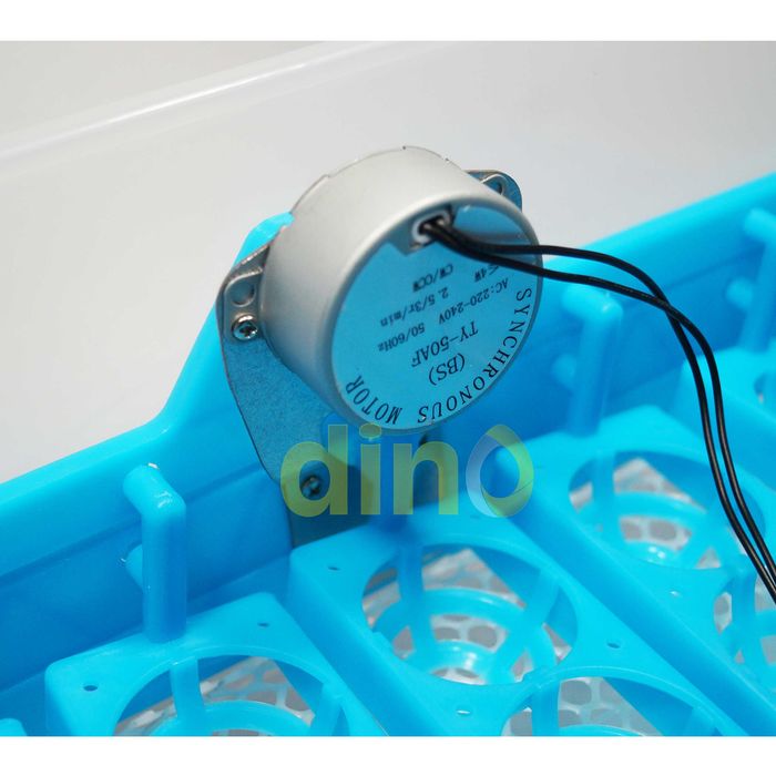 Inkubator Automat DINO 230V / 12V na 56 jaj klujnik wylęgarka +Owoskop
