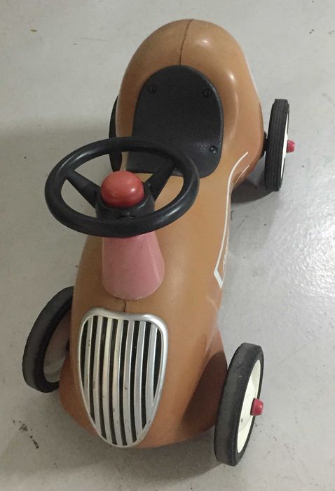 Brinquedo Carrinho para criança em chapa metálica - made in USA