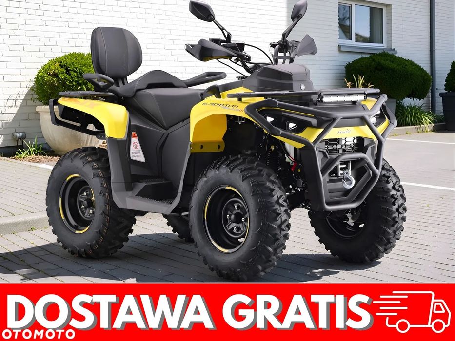 ASIX Inny QUAD ASIX GLADIATOR 300 4T Gwarancja 24 Wał Led Wyciągarka Dostawa