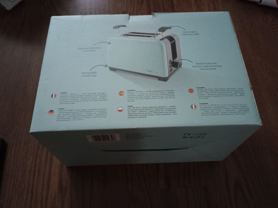 Toster opiekacz miętowy vintage nowy