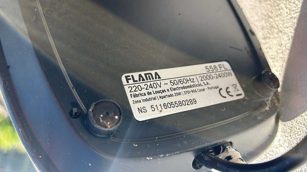 Caldeira Vapor FLAMA Modelo 558FL * Avariada