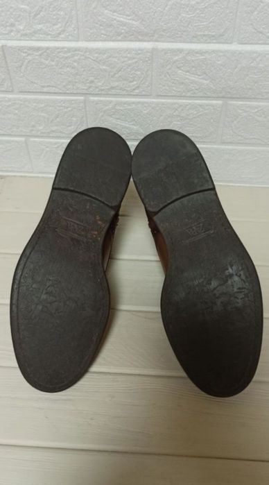 Шкіряні чоботи Zara 42р.