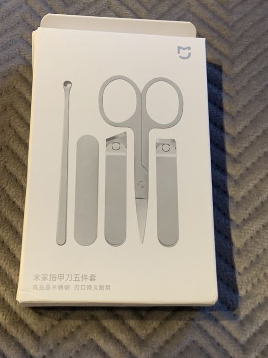 Zestaw Xiaomi Mi do manicure ze stali chirurgicznej nowy w kartonie