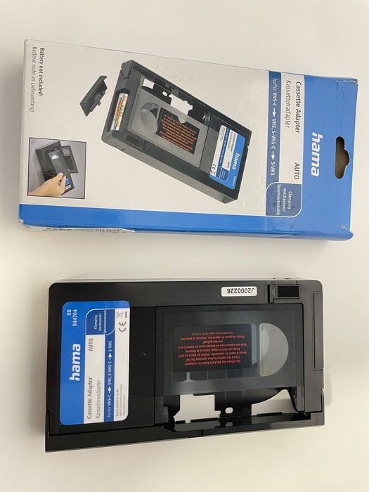 Automatyczny adapter kasetowy Hama VHS-C / VHS