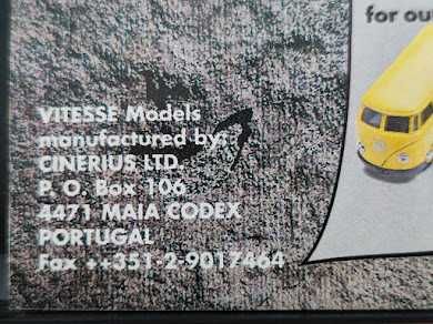 Carrinho Miniatura VW Carocha