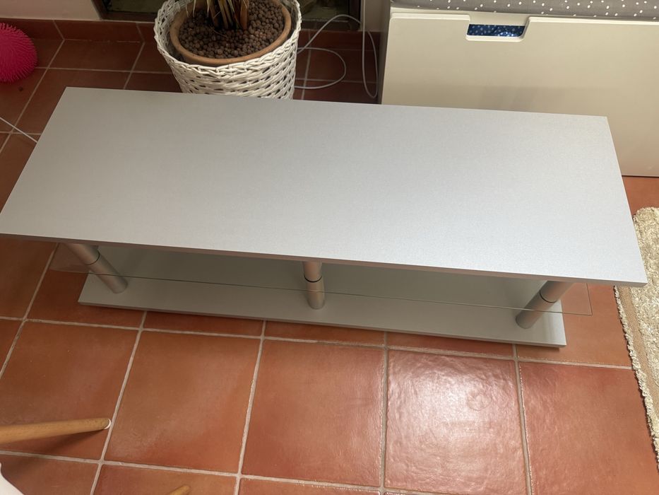 Móvel Suporte Televisão Ikea Cinzento