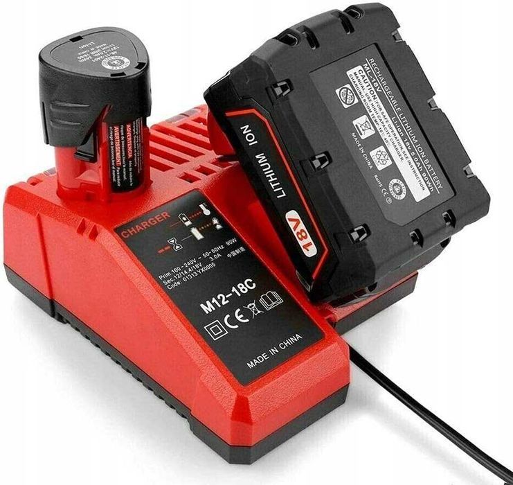 Nowa PODWÓJNA ładowarka zasilacz do Milwaukee M12-18FC M12 M14 M18