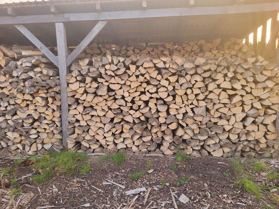 Drewno kominkowe, opałowe sosna.buk, dąb, grab, brzoza, klon,  ś