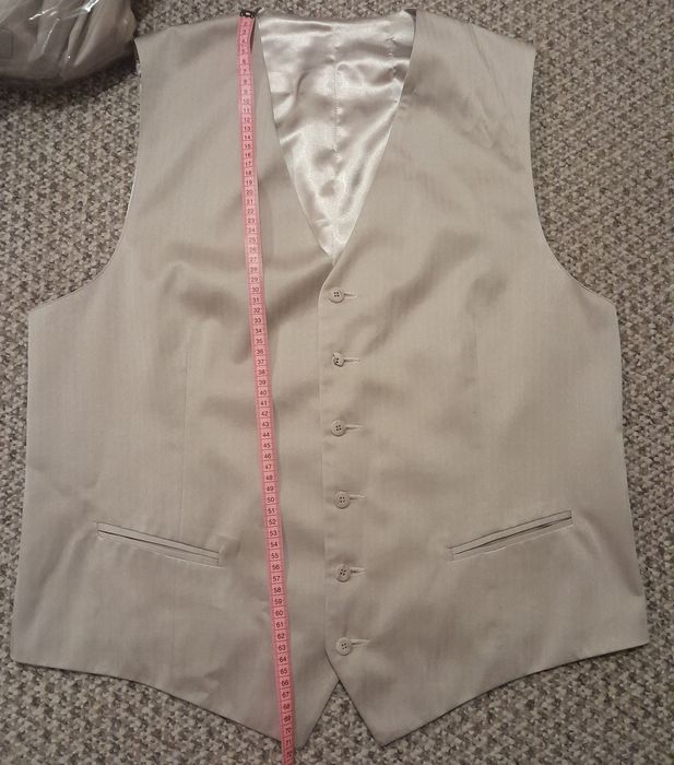 Garnitur beżowy na 182cm