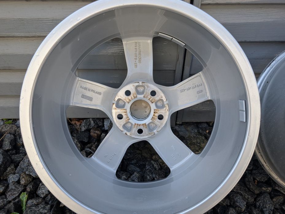 Оригінальні титанові диски Audi 5*112 R17 5/112 17 ET 48