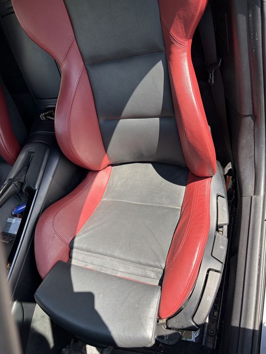 Fotele bmw z4 e85 lift Z4M skora sporty manualne M pakiet boczki grzane