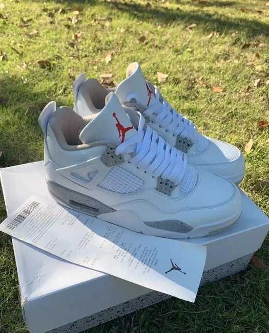 Jordan 4 Retro White Oreo R.41