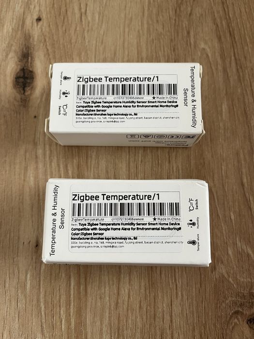 Czujnik temperatury i wilgotności Wifi Zigbee x2