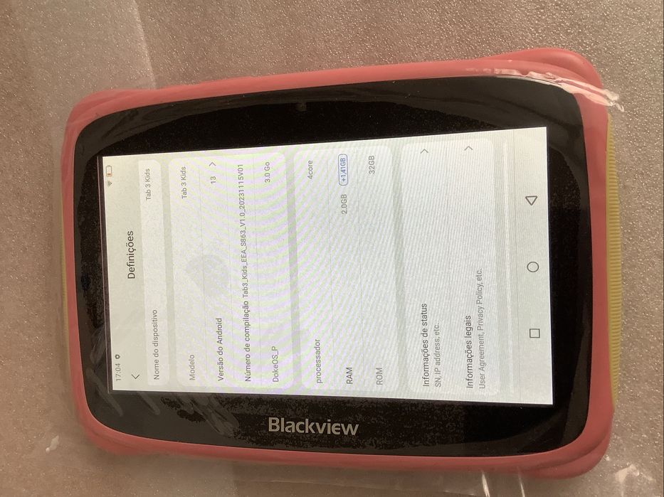 Tablet Blackview Tab 3 para criancas