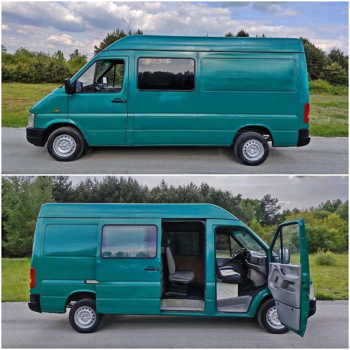 VOLKSWAGEN LT 35 L2H2 2001r 2.5TDI Przebieg 299tys 6 osob Blokada Most