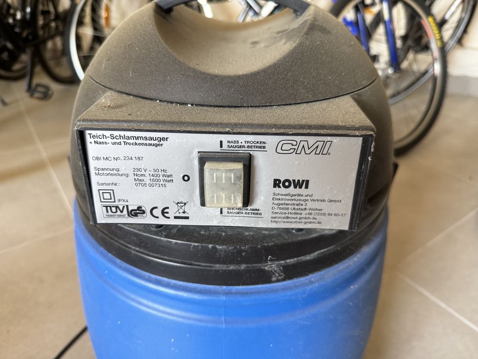 Odkurzacz przemyslowy CMI Rowi 1600 W